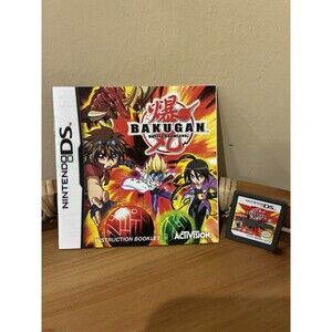 Bakugan Battle Brawlers - Nintendo DS GAME AND MANUAL ONLY